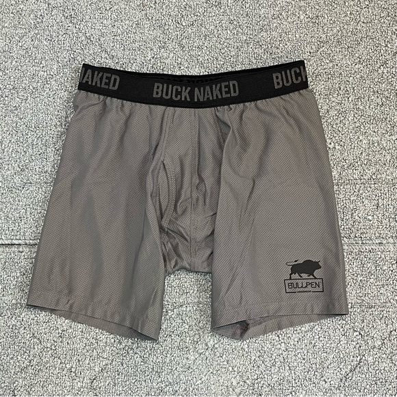 Duluth Buck Naked Men’s Briefs Underwear Size Medium Gray - Picture 1 of 6